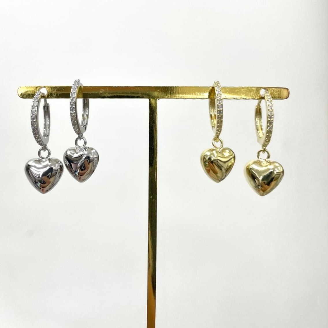 Orecchini Cuore Pendente