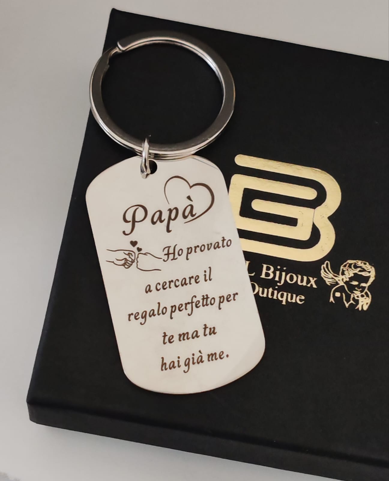 Portachiavi " IL MIO PAPA' "
