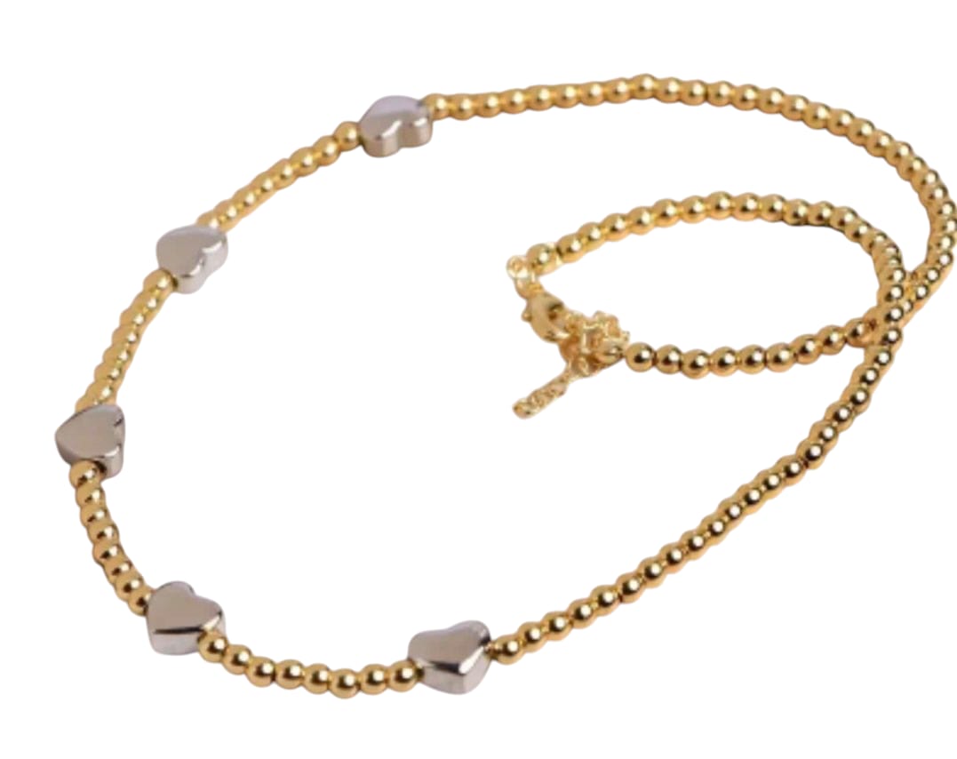 Girocollo Sfere e CUORI