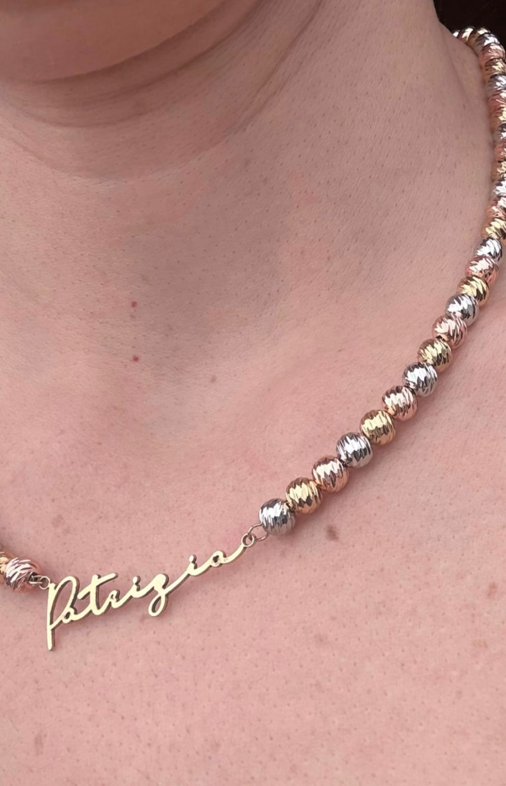 Collana Milleluci con Nome Argento 925