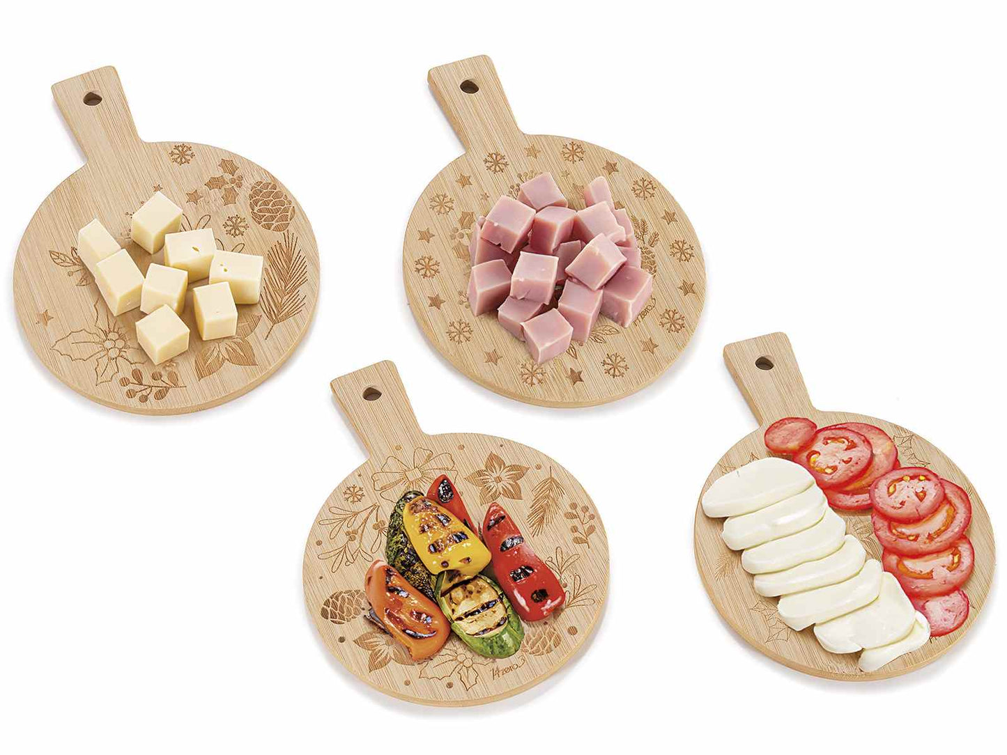 Tagliere in Legno " Sotto il Vischio"