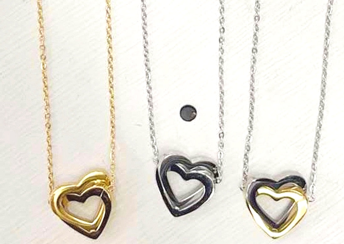 Collana Doppio Cuore