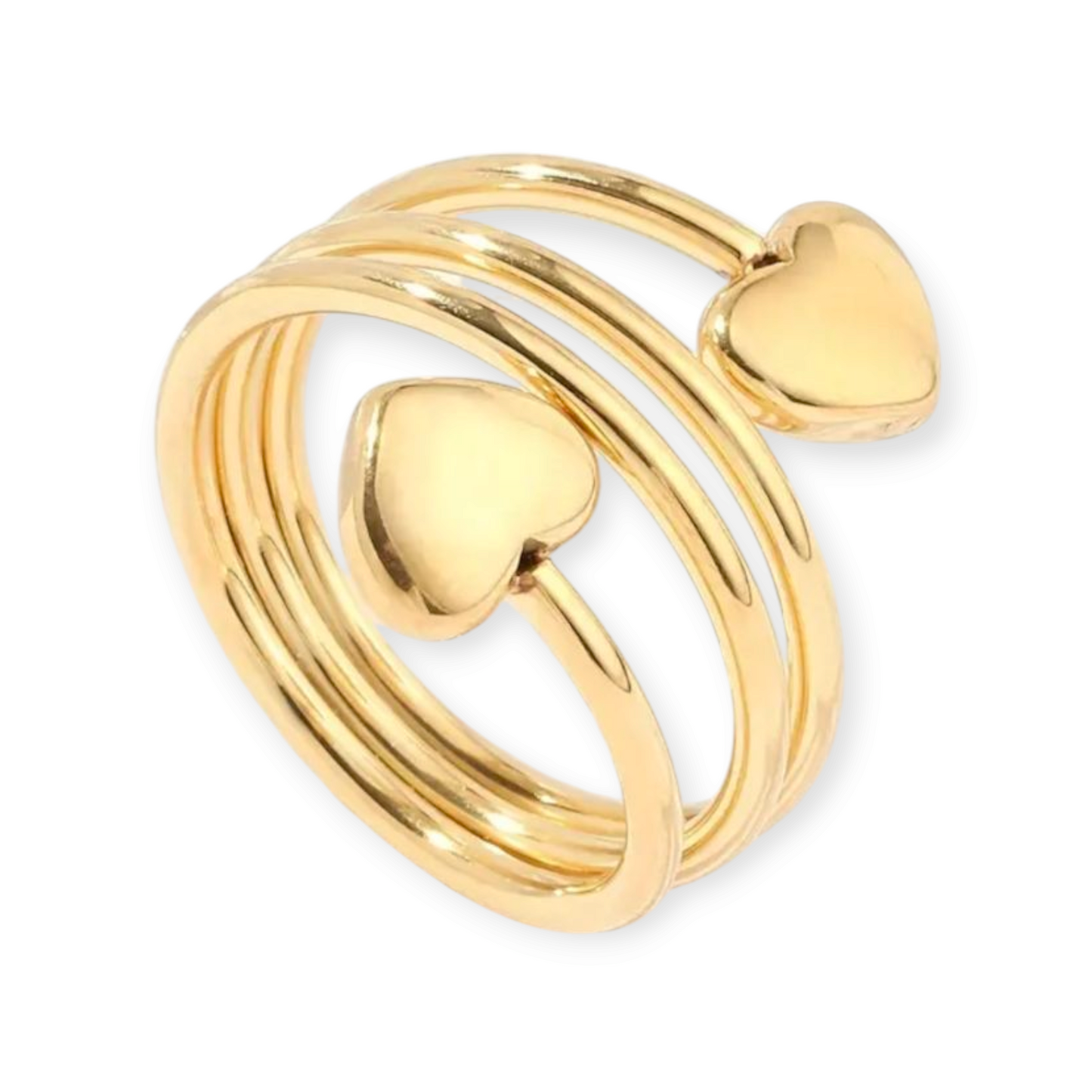Anello Spirale Heart