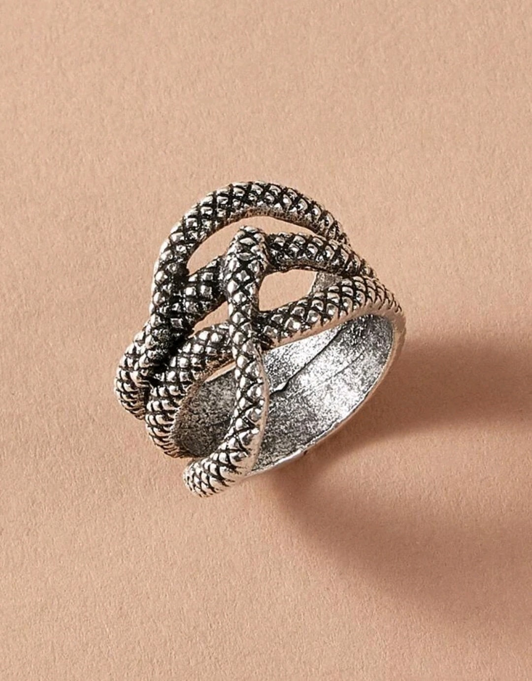 Anello Snake Uomo