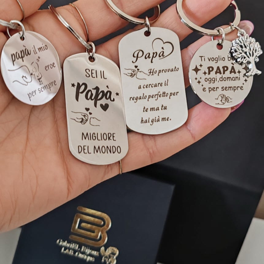 Portachiavi " IL MIO PAPA' "