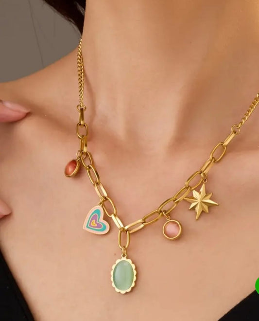 Collana Multicharms BOEMIA
