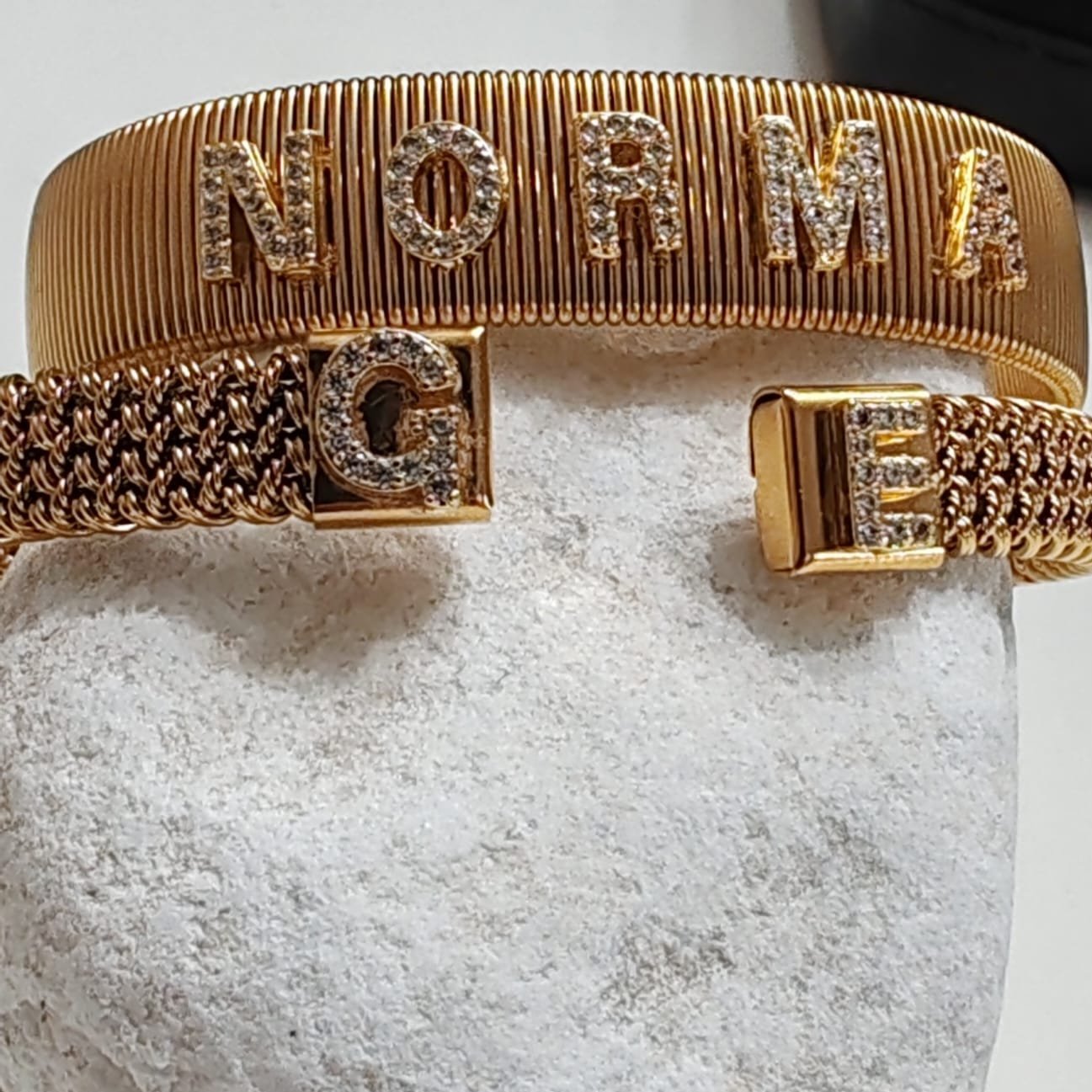 Bracciale Treccia Personalizzato