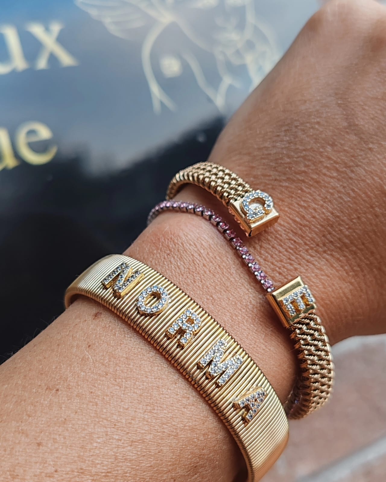 Bracciale Treccia Personalizzato