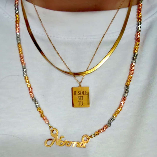 Collana Milleluci con Nome