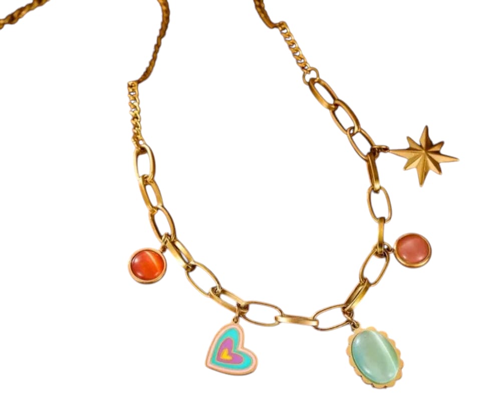 Collana Multicharms BOEMIA