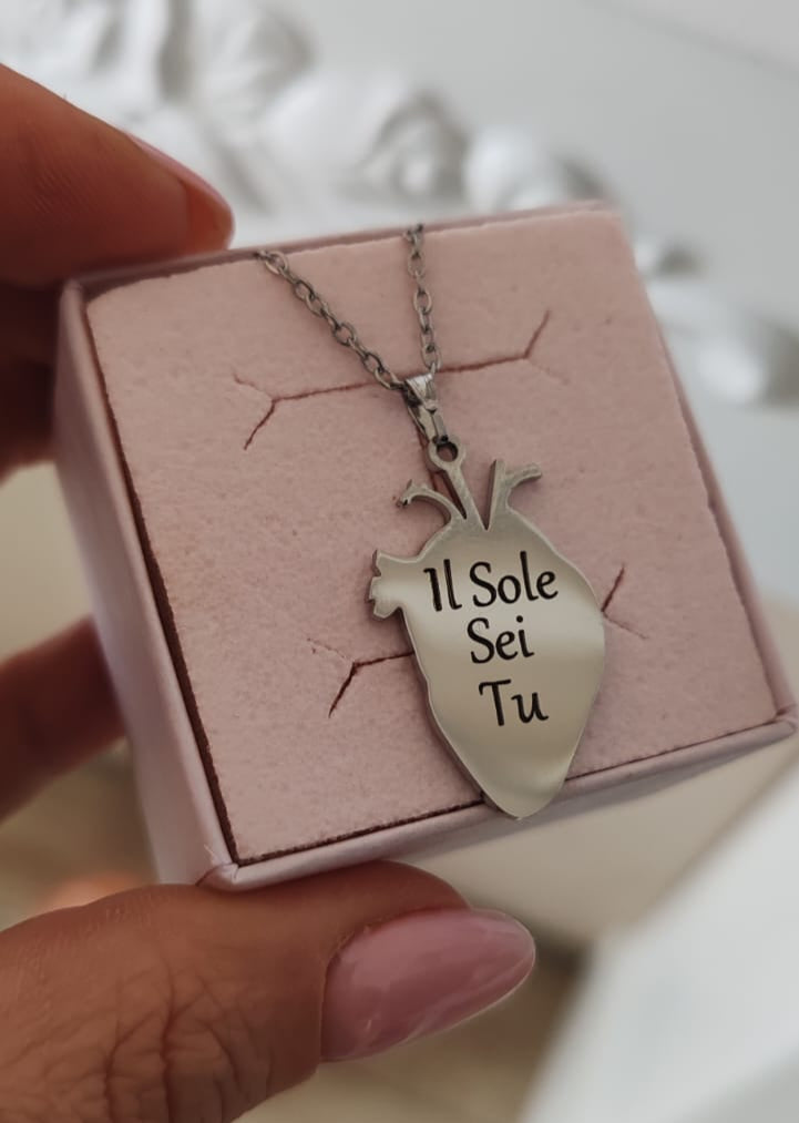 Cuore Anatomico Acciaio