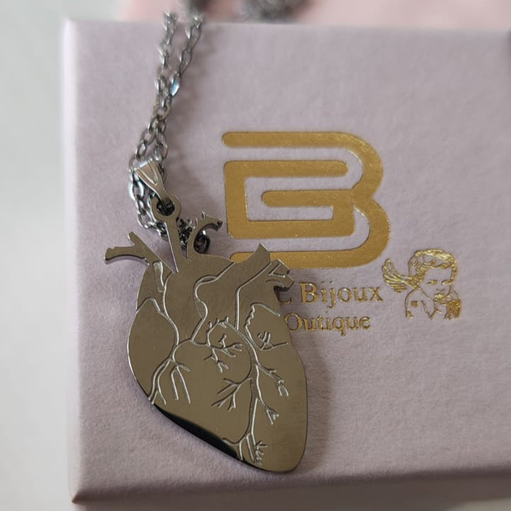 Cuore Anatomico Acciaio