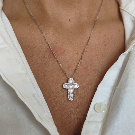 Collana Croce Round