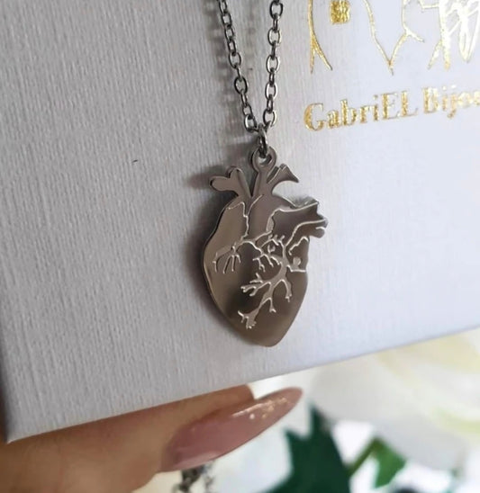 Cuore Anatomico Acciaio