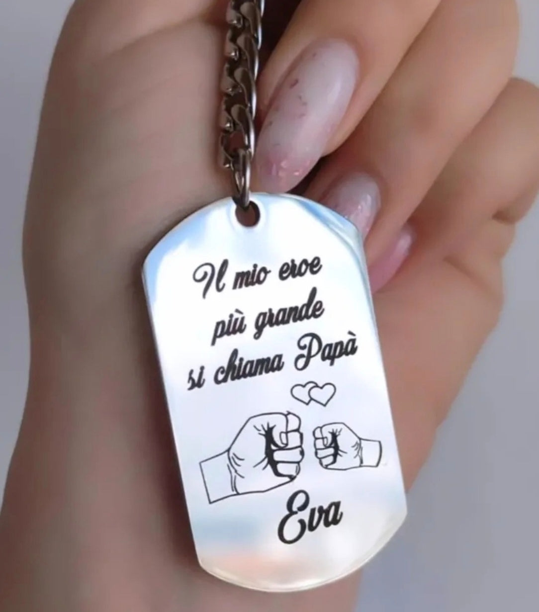 Portachiavi Super Papà