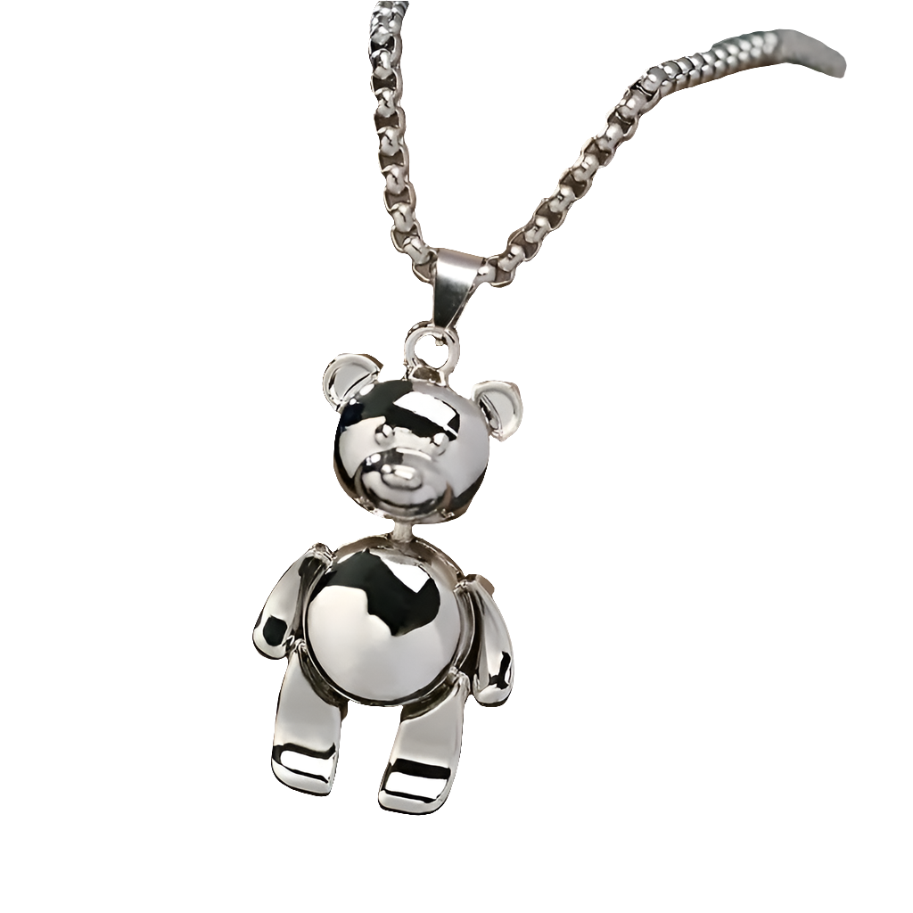 Collana Teddy Silver