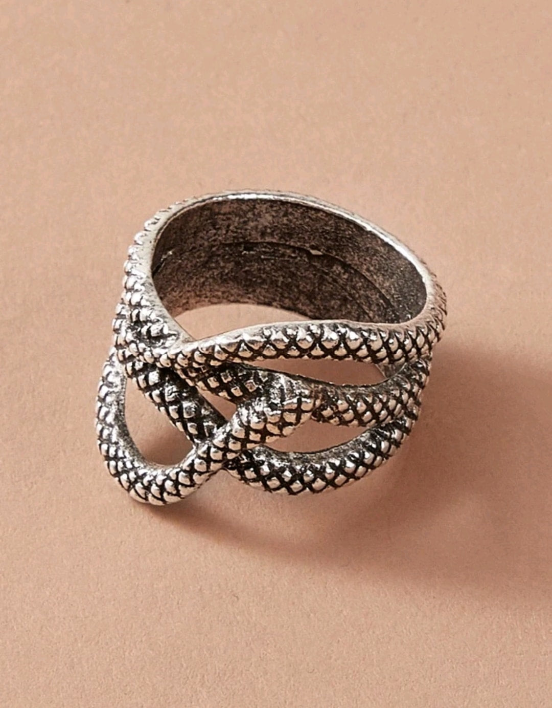 Anello Snake Uomo