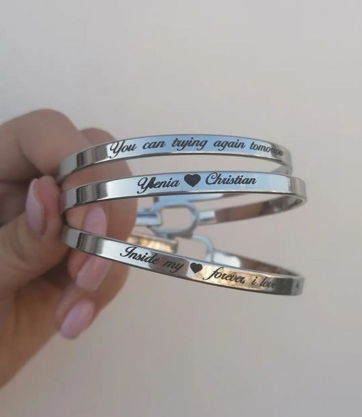 Bracciale Rigido Personalizzato