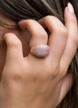 Anello Pavè
