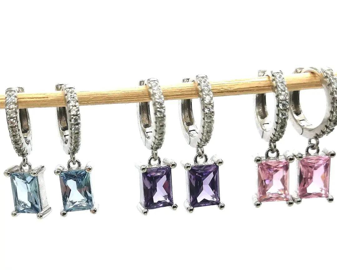 Orecchini Hoops Pendenti