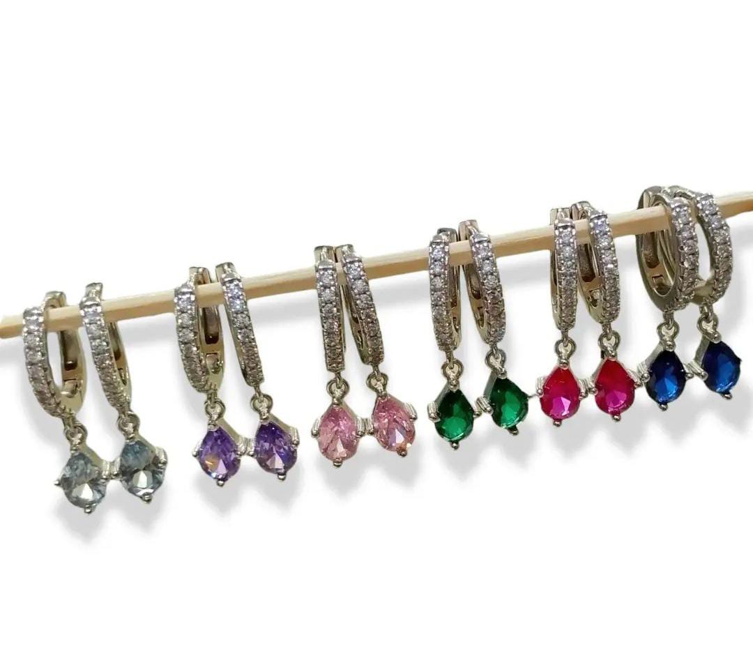 Orecchini Hoops Pendenti